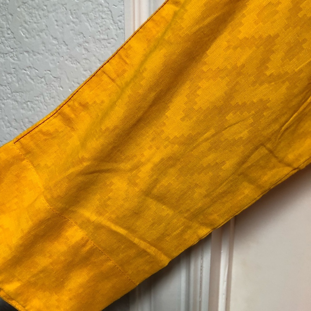 🌿Indian Global Desi Mustard COTTON KURTI / Tunic - Picture 4 of 5